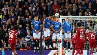 アーノルドの華麗直接FK弾などでリバプールがレンジャーズに勝利《CL》