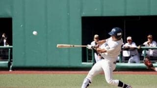 [硬式野球] ３年生大活躍！石上泰が４打数４安打３打点の大暴れ