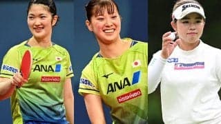 女子アスリートの新トレンド？　「みゆう」が卓球＆ゴルフで台頭、2000年以降生まれに続々