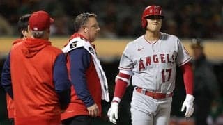 【MLB】大谷翔平の右腕死球は「大丈夫だと判明」　最終登板の前日…指揮官「心配した」