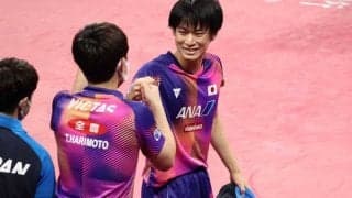 戸上隼輔は「凄く強い選手だ」　敗れた世界5位カルデラノが賛辞「日本が強かった他ない」【世界卓球】