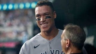 ジャッジ62号まで「これ保存して待ってたの？」　ヤ軍251勝左腕のお祝い方法に全米爆笑