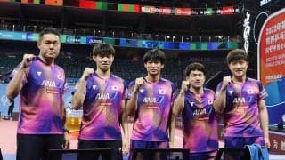 【世界卓球】日本男子が準々決勝進出 2大会ぶりのメダル獲得へ！張本「次は何が何でも勝つ」