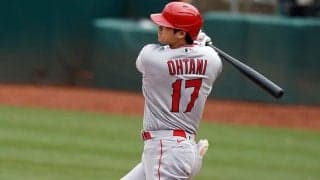 【MLB】大谷翔平、バット折りながらも右前打　投球前に2試合ぶり安打、16勝目＆35号なるか