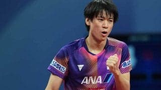 「世界一性格の悪い男」の生き様を体現　日本を8強に導いた戸上隼輔の“レスラー魂”【世界卓球】