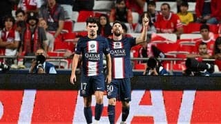 メッシ華麗弾で先制もPSG、ベンフィカに苦戦強いられドロー《CL》