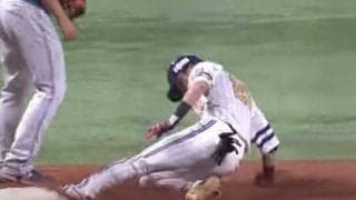 一瞬の“80m走”が「翔んでる」　目で追うのも大変…今季No.1三塁打が「速すぎるわ」