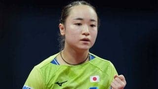 伊藤美誠、早田ひなの甲高い「ナイスボール!!」に感謝「デッカイ声で言ってくれる」【世界卓球】