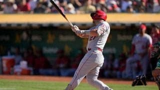 トラウト、特大40号は149m飛んでいた　MLBが飛距離を訂正、球団最長記録に