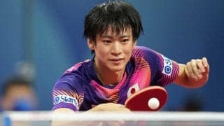 戸上隼輔、中国メディアも驚いた世界5位カルデラノ粉砕　「想定外」「力強く渡り合う」【世界卓球】