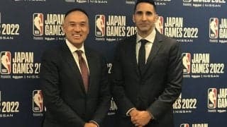 「今後はもっと日本で試合ができることを期待しています」とNBA副コミッショナー