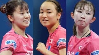日本女子、4大会連続メダル確定！　伊藤＆早田Wエース揃い踏みで4強、強豪ドイツと激突【世界卓球】