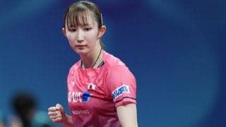早田ひなにWエースの自覚　伊藤美誠に次ぐ第2戦は「2-0で3番手に渡すのが最大の役割」【世界卓球】