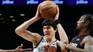 ネッツの渡邊雄太がヒートとのプレシーズンマッチで3得点2ブロック…チームは敗戦