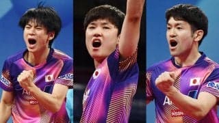 【世界卓球】日本男子2大会ぶりのメダルを奪取！ポルトガルを下して銅以上が確定