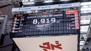 A東京が代々木第一体育館で新記録を樹立…千葉J戦でクラブ主管1試合最多入場者数を動員