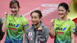 早田ひな、大熱戦に「日本の方の寿命縮ませた」　51年ぶり金かけた中国戦は「ワクワクドキドキを」【世界卓球】