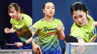 【世界卓球】日本女子 ヨーロッパ王者のドイツを撃破！4大会連続の銀メダル以上が確定