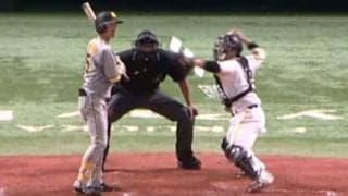 今季最速“甲斐キャノン”が「尋常じゃない」　打者も驚き「捕ってからの速さレベチ」