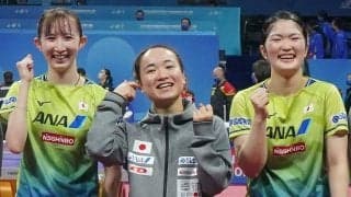 日本女子きょう決勝　最強中国メディアは若さに注目「石川佳純、平野美宇はいない」【世界卓球】