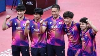 最強中国・馬龍「日本は若く戦闘力も非常に高い」　きょう日本と激突「先に仕掛ける」【世界卓球】