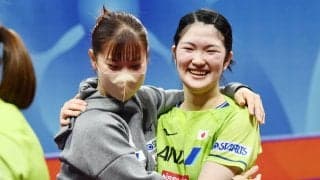 【世界卓球】18歳の木原美悠 ドイツ戦を振り返る「『ミスしてもやるしかない』と気持ちを入れ直した」