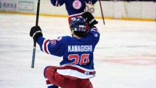 [アイスホッケー] 春王者・明大に快勝　リーグ戦５連勝！