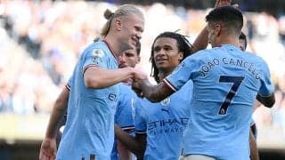 ハーランドが公式戦10試合連発！　カンセロ躍動のシティがセインツに完勝《プレミアリーグ》