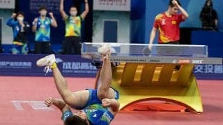 張本智和に金星献上した中国の世界1位が称賛　力負けは認めず「私が多くのミスを犯した」