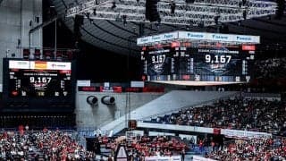 アルバルク東京がクラブ主管試合のBリーグ最多入場者数記録を更新 – 代々木第一体育館に9,167人