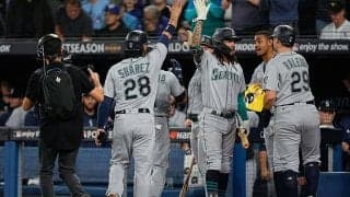 【MLB WCゲーム】マリナーズ、大逆転勝利で地区S進出決定　最大7点差ひっくり返す、21年ぶりPOで躍進