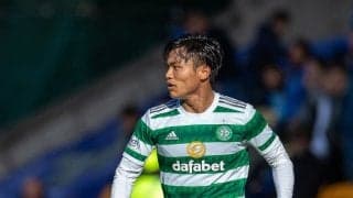 旗手怜央が先制ゴールに関与で現地紙から｢最高タイ評価｣!! 古橋亨梧は出番なし、前田大然は途中出場のセルティックは｢劇的勝利｣で首位キープ