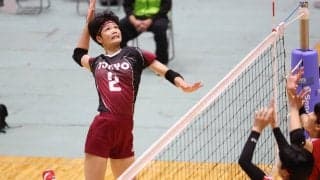 古川愛梨がアウトサイドヒッターとして全国大会デビュー 下北沢成徳単独チームの東京が快勝で準々決勝へ【いちご一会とちぎ国体（少年女子）】