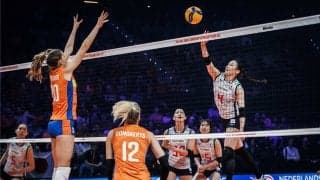 女子日本代表　オランダにストレート勝利　第3次Rではブラジルと対戦