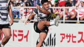 ラグビー日本代表の「10番」争いに21歳の李承信が名乗り。ジョセフHCも「パスがうまくなっている」と期待大