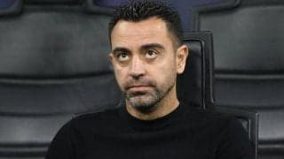 7連勝で首位キープも…チャビ監督は満足せず「後半は良いプレーができなかった」