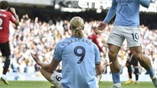 プレミア得点王・ハーランドの衝撃はサッカー界に留まらず！ お馴染みの「ヨガポーズ」がNFLで披露される