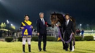 【南部杯】福永「（ゴール前は）分からなかった」カフェファラオが大接戦を制する