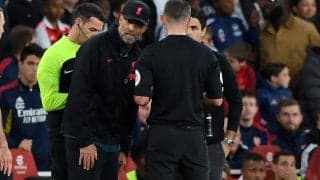 FAがアーセナルvsリバプールのPKシーンを調査…選手が一悶着し、主審が試合中に両監督に説明する異例事態