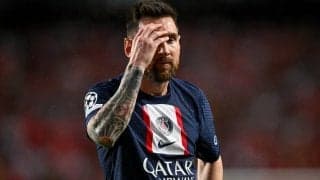 メッシがふくらはぎに張りを訴えベンフィカとのリターンマッチを欠場