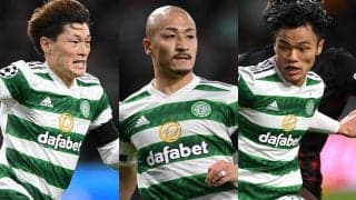 CL敗退セルティック、旗手怜央は高評価も決定機逸の前田大然&古橋亨梧に厳しい声「クオリティに欠けた」