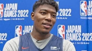 八村塁も参加して笑顔を披露、NBAウィザーズが公開練習を実施