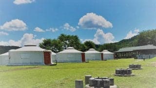 恵那市「福寿の里 上矢作」内のモンゴル村がラリージャパン会期中の宿泊予約を開始