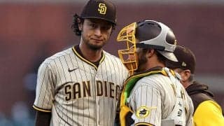 【MLB】ダルビッシュに正捕手“困惑”「捕るのが難しい」　11種の変化球は「1球種で4バージョン」