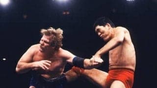 「死ぬんじゃないか」と心配されたジャイアント馬場がハンセン相手に躍動。実況アナも「やれ！　馬場」と叫んだ