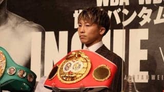 井上尚弥、「12.13」4団体統一戦を発表　バトラー戦へ「圧倒的な力の差で成し遂げたい」