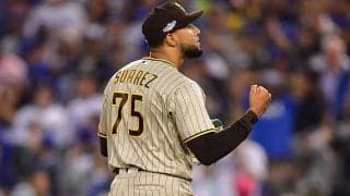 【MLB 地区S】「ハンシンに感謝しよう」　元虎助っ人の完璧救援に日米ファン歓喜「スアちゃん神」