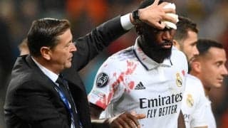 強い絆！ 頭部流血リュディガー、レアルが普段見せない治療までの一部始終を公開、アラバ＆クロースは最後まで見守る