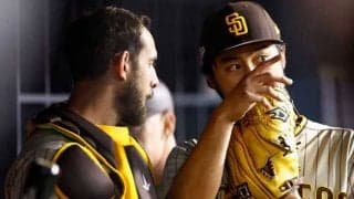 【MLB 地区S】“常識破りの1球”で二盗阻止　ダルビッシュと相棒が見せた今季最高の共同作業