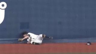 「これ絶対怖いやつだ」　激突恐れぬ超絶美技は「フェンス見てないくらいの気迫」